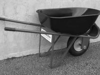 Single wheelbarrow